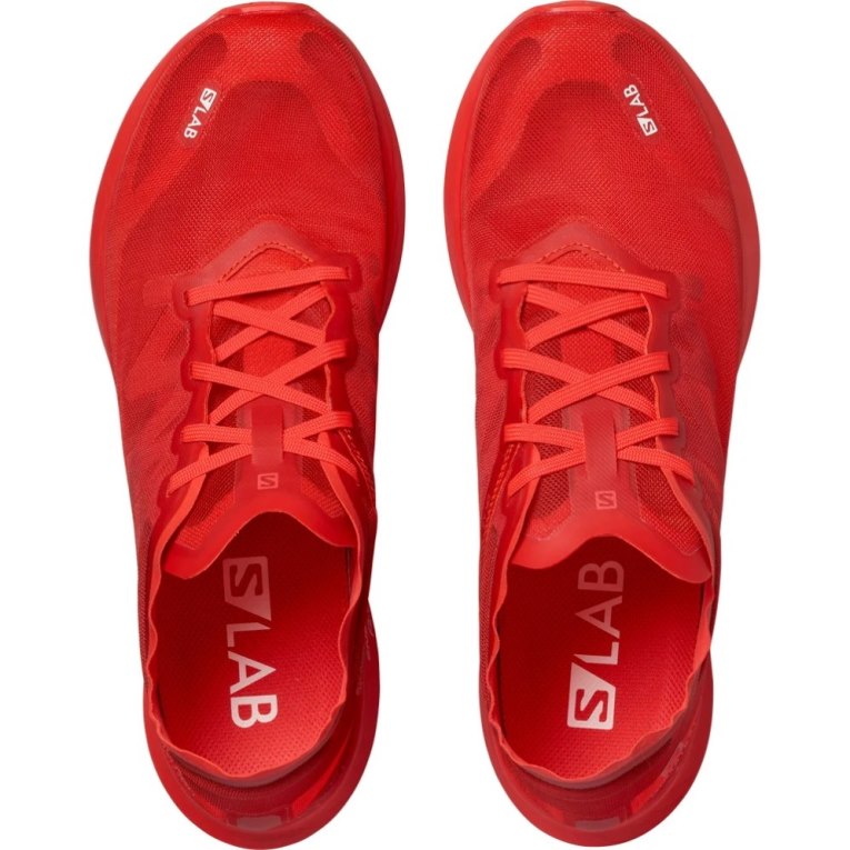 Red Salomon S/Lab Phantasm Men's Running Shoes | PH 97482D